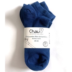 fournisseur chaussette  professionnels courte bambou marine grossite