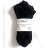 fournisseur chaussette  professionnels courte bambou noir grossite