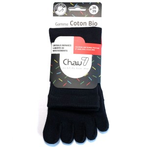 fournisseur chaussette doigt professionnels coton bio noir grossiste vente en gros