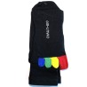 fournisseur chaussette doigt professionnels coton bio noir doigt couleur  grossiste vente en gros