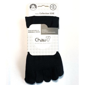 fournisseur chaussette doigt professionnels chaussettes en soie noir grossiste vente